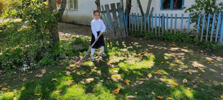 Осенний субботник.